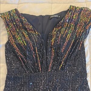 Multicolor Sequin Dress